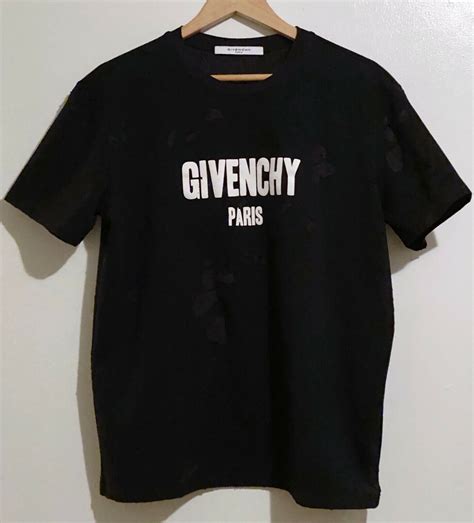 tee shirt givenchy totem|givenchy distressed t shirt.